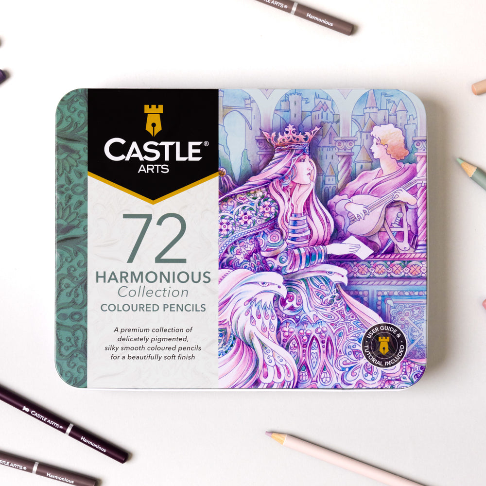 8 Reasons to Buy Harmonious Coloured Pencils | Castle Arts UK