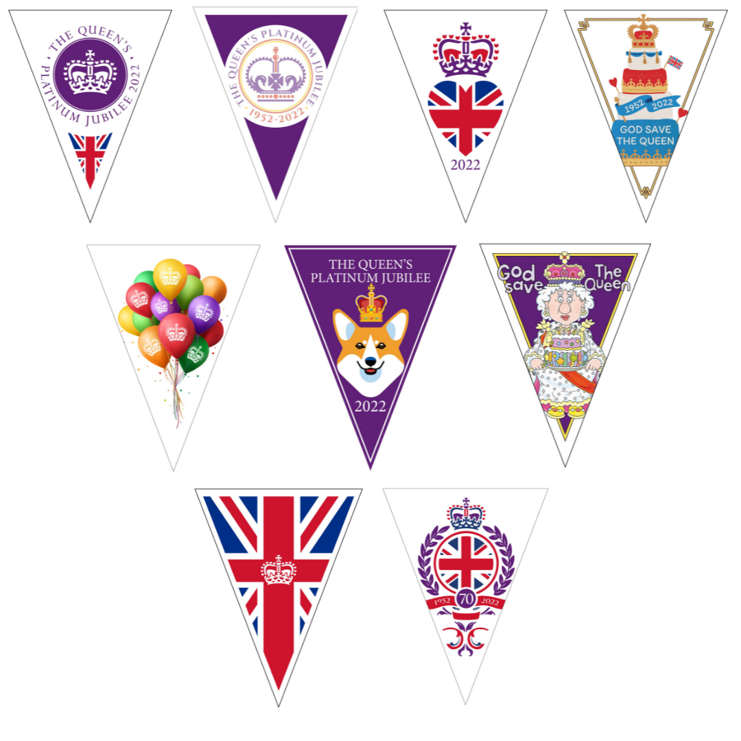 Bunting Variety | The Queens Platinum Jubilee