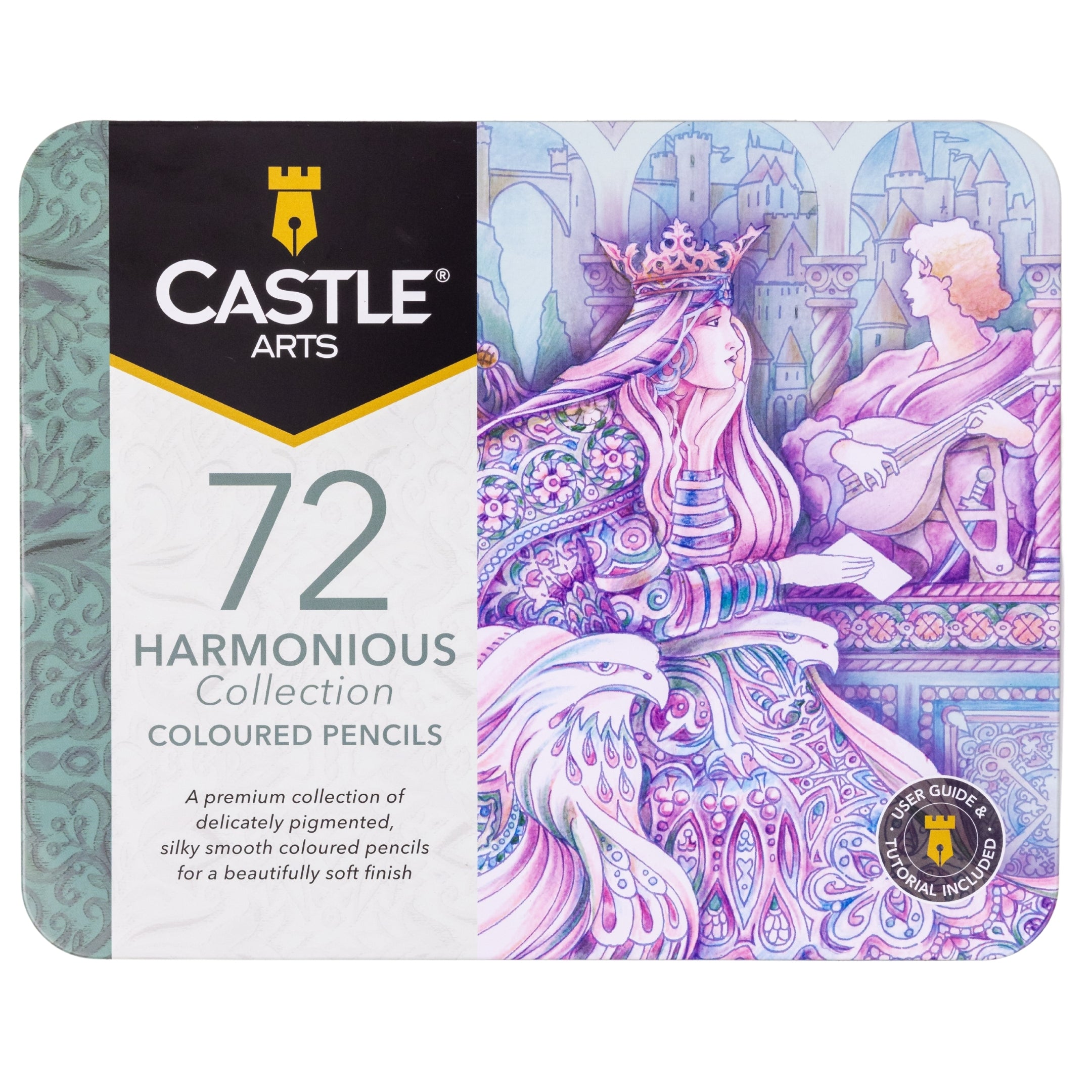 426 Piece Harmonious Premium Drawing and Colouring Pencil Tin Bundle