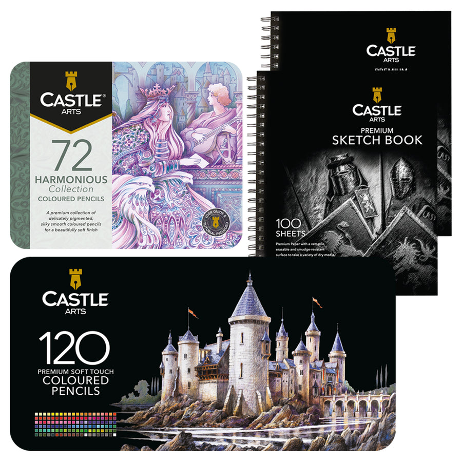 Harmonious Coloured Pencils – Castle Arts