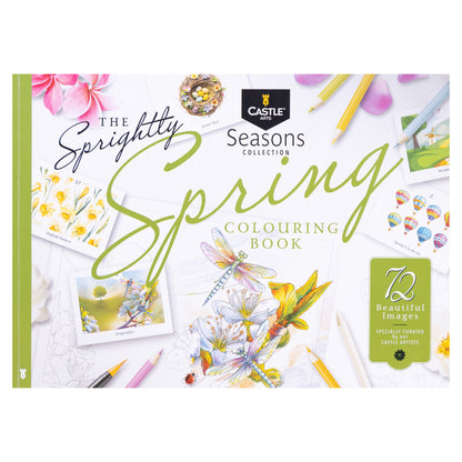 72 Page Spring Colouring Book