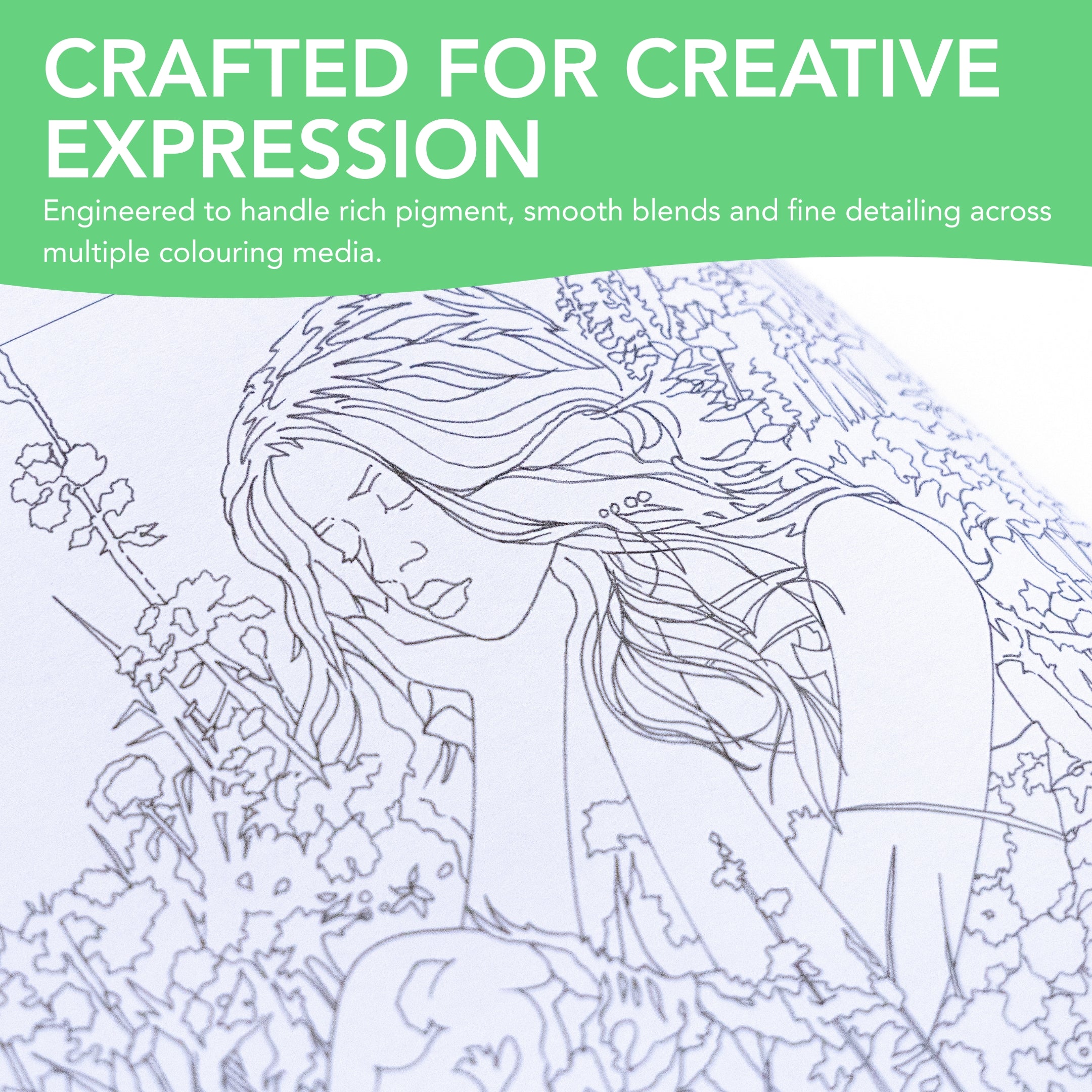 Lente kleurboek van 72 pagina's