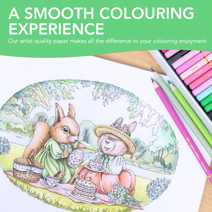 72 Page Spring Colouring Book