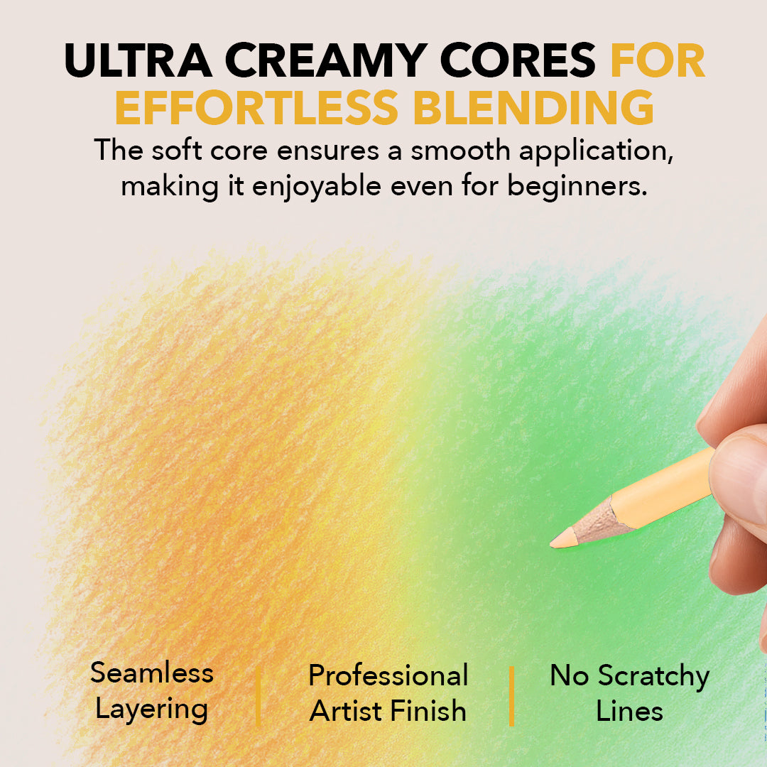 72-częściowy wiosenny zestaw kredek w ekspozycyjnej puszce