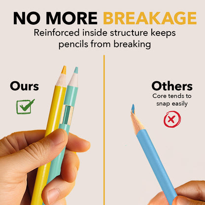 72-częściowy wiosenny zestaw kredek w ekspozycyjnej puszce