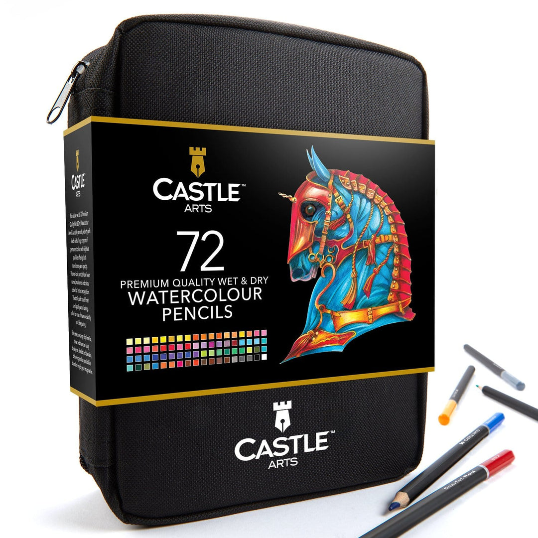 278 Piece Premium Drawing and Colouring Zip Case Bundle