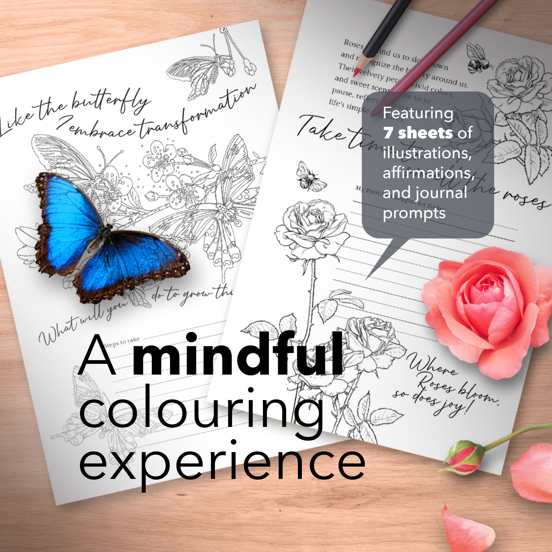 Castle Arts Printable Mindfulness Colouring Journal Digital Download Castle arts printable mindfulness colouring journal digital download