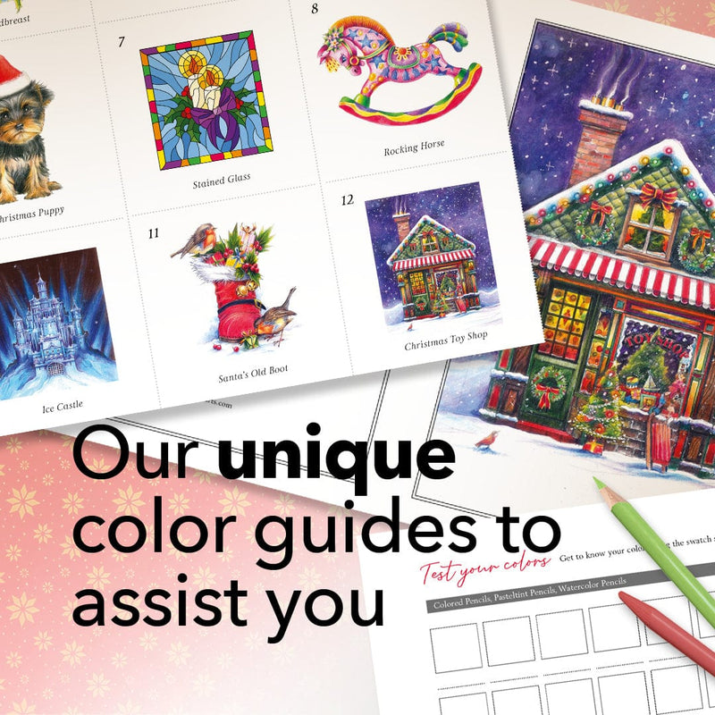36 Page Merry Christmas Colouring Book