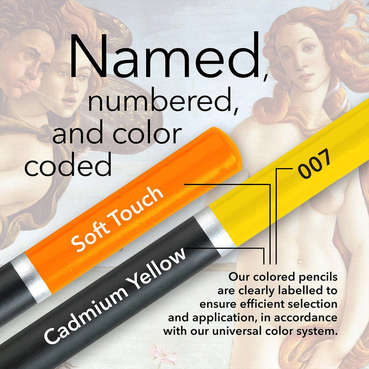 24 Piece Botticelli Coloured Pencil Set in Display Tin